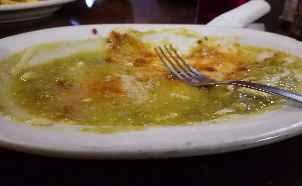 Burrito Supreme with Salsa Verde